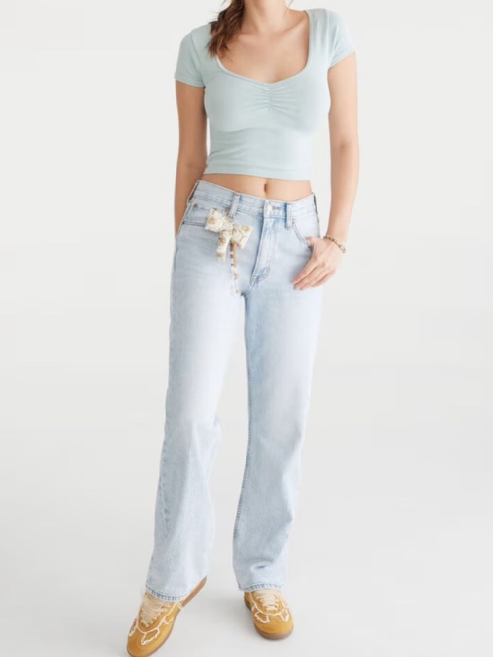 Aeropostale 90s high rise baggy jeans